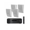 YAMAHA R-S202D (B) Ραδιοενισχυτής με Ηχεία NS-AW 592 White (2 Ζεύγη) Summer Bundle 1